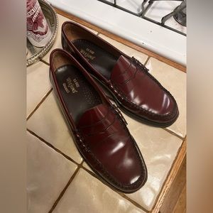 G.H. Bass & Co. Larson Weejuns Beefroll Penny Loafers in Burgundy